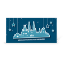 Karte: Skyline pop - Wiesbaden