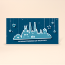 Karte: Skyline pop - Wiesbaden