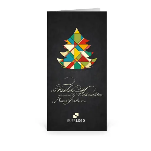 [WP2966] Karte: Mosaik (Wir gestalten gratis für Dich)