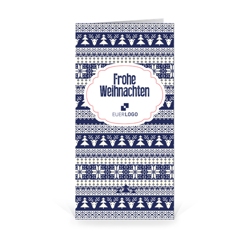 [WP2970] Karte: Gestrickt (Wir gestalten gratis für Dich)