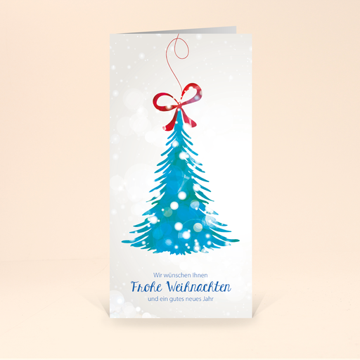 [WP2978] Karte: Sanfte Weihnachten - Tannenbaum (Wir gestalten gratis für Dich)