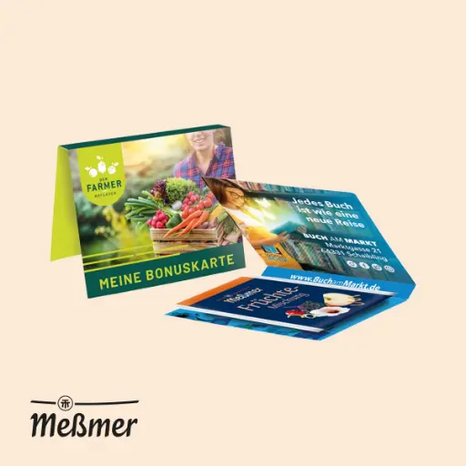 [1144] Werbekarte Midi Meßmer Teebeutel