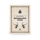 Karte: Einladungskarte "Retro Old Christmas"