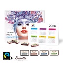 2 in 1 Adventskalender mit Jahresplaner - Sarotti