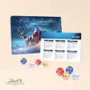 2 in 1 Adventskalender mit Jahresplaner - Lindt Minis