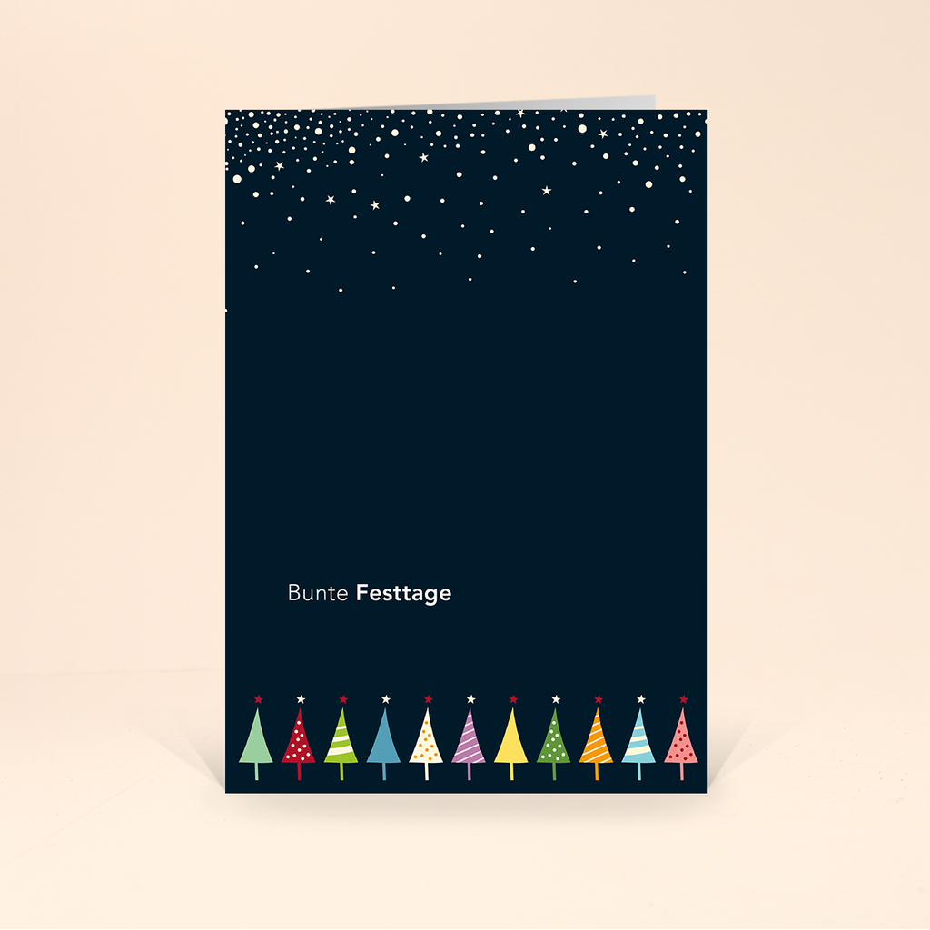 Karte: Bunte Festtage