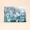 Karte: Postkarte Winterlandschaft