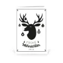 Karte: Simple Hirsch