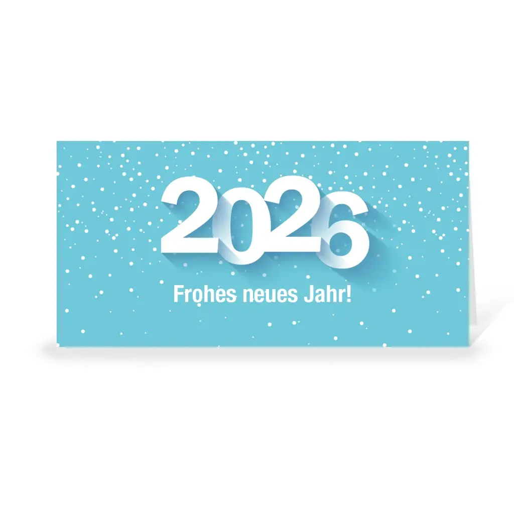 Karte: Neues Jahr neues Glück