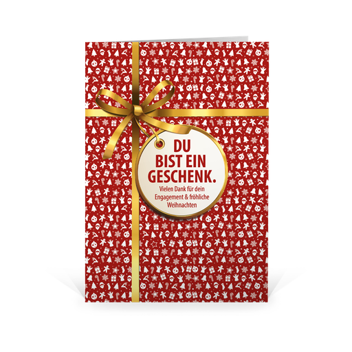 [WP11262] Karte: Du bist ein Geschenk (Wir gestalten gratis für Dich)