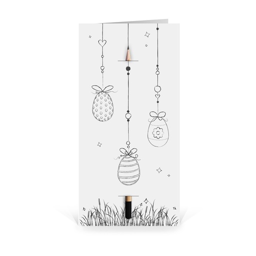 [WP12815] Karte: AnStiftung zur Nachhaltigkeit-Ostern (Wir gestalten gratis für Dich)