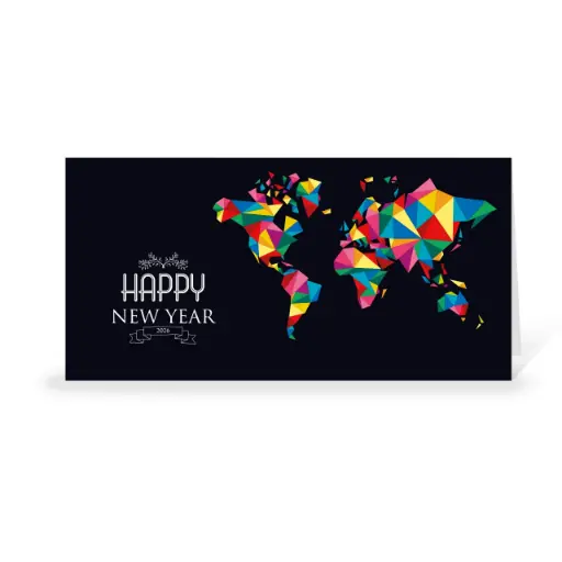 [WP5087] Karte: Prisma - Welt (Wir gestalten gratis für Dich)