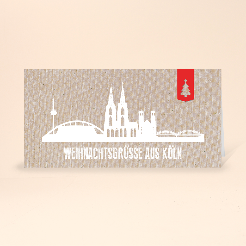 Karte: Skyline modern - Köln