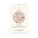 Karte: Vintage - Kugel