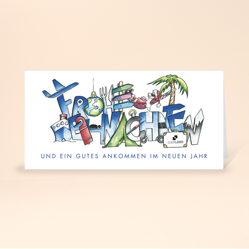 [WP10828] Karte: Branchenbildnis - Touristik (Wir gestalten gratis für Dich)