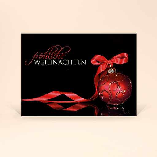[P2391] Karte: Postkarte Blackedition (Wir gestalten gratis für Dich)