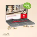 Tisch-Adventskalender Lindt Select Edition Laptop