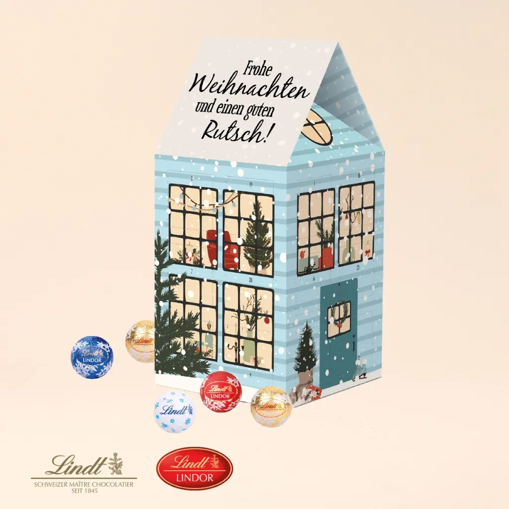 Adventskalender-Haus XL Lindt
