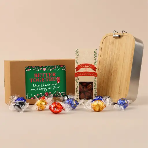 [WP12978] Lunchbox (Natur) - gefüllt