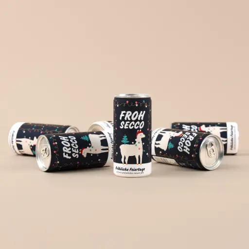 [WP12985] FrohSecco – Edition Nikolama – 6x prickelnder Weihnachtsgruß