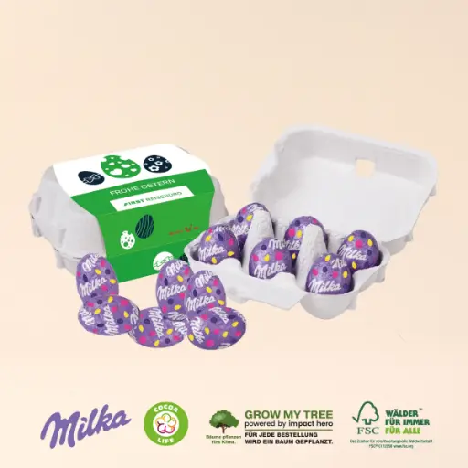 [94537] Schoko-Eier 6er-Set, Milka