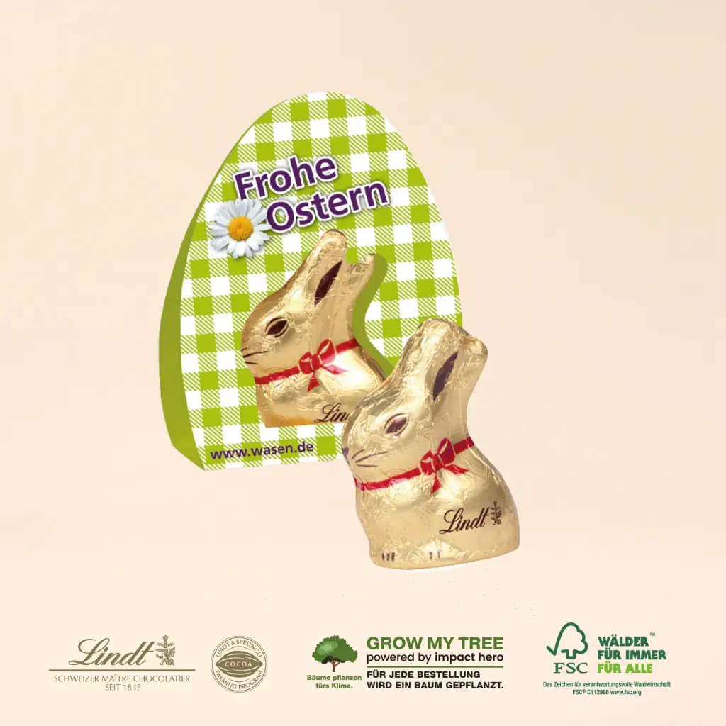 Lindt Goldhase, 10 g Osterboten