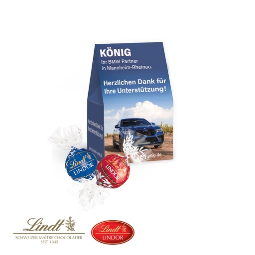 [91442] Werbepräsent "Selection Mini" mit Lindt Lindor Pralinés