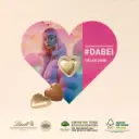 Schokokarte Business Herz