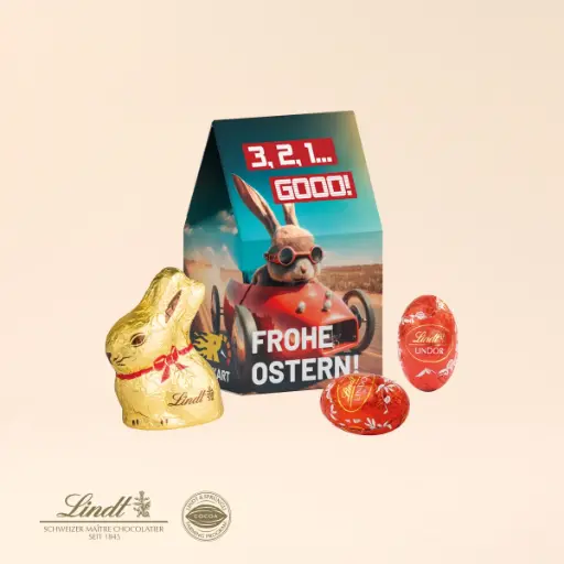 [1125-O] Standbodenbox Lindt Ostern