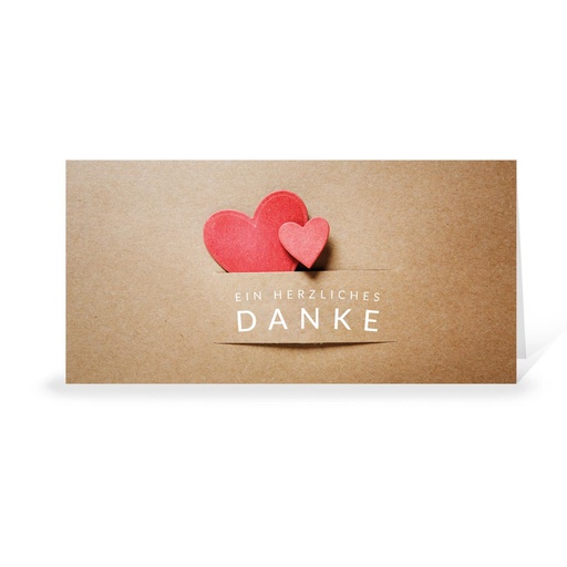 [WP5228] Karte: Herzliches Dankeschön (Wir gestalten gratis für Dich)