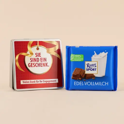 [WP13033] Sie sind ein Geschenk - Ritter SPORT Dose