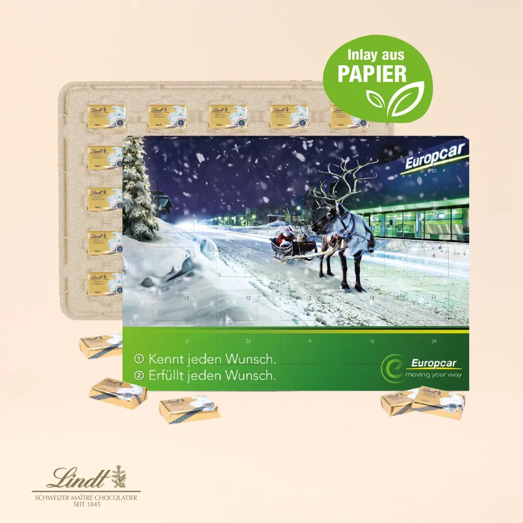 Wand-Adventskalender Lindt "Jubiläum"