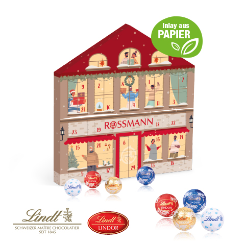 [55332] Adventskalender Lindt Weihnachtshaus "Jubiläum"