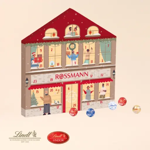 [55332] Adventskalender Lindt Weihnachtshaus "Jubiläum"