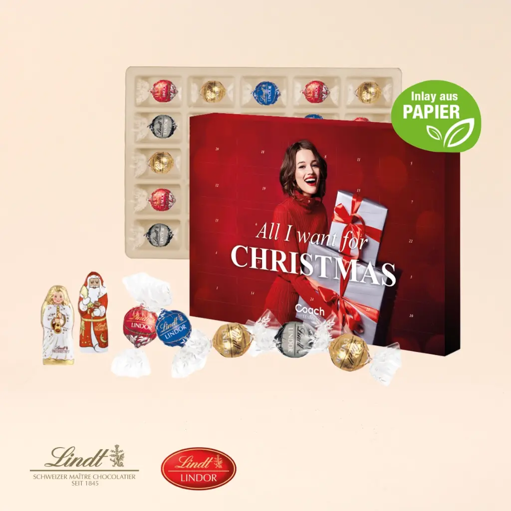 Adventskalender Lindt Lindor - Papierfaser