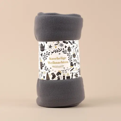 [WP13053] Wolldecke - Kuschelige Weihnachten