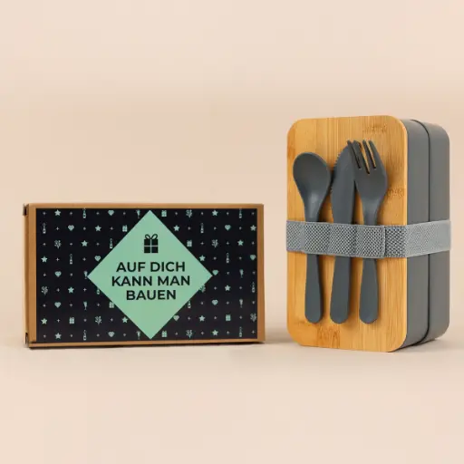 [WP13059] Lunchbox Eco "Auf Dich kann man bauen"