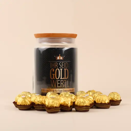 [WP13070] Teamgeschenk XL „Gold wert" - Rocher