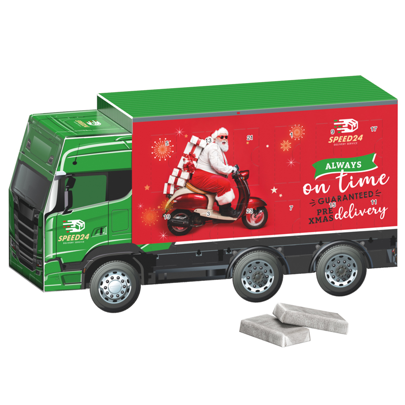 Adventskalender LKW Sarotti