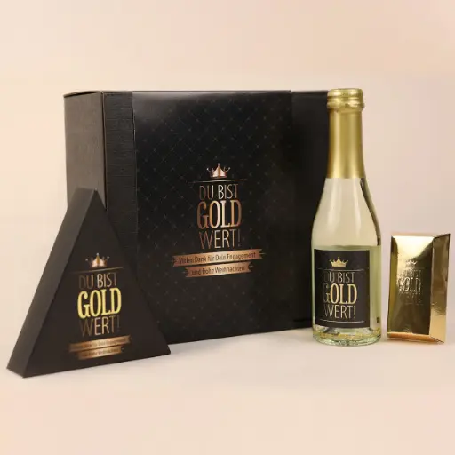 [WP12667] Du bist Gold wert - Geschenkset