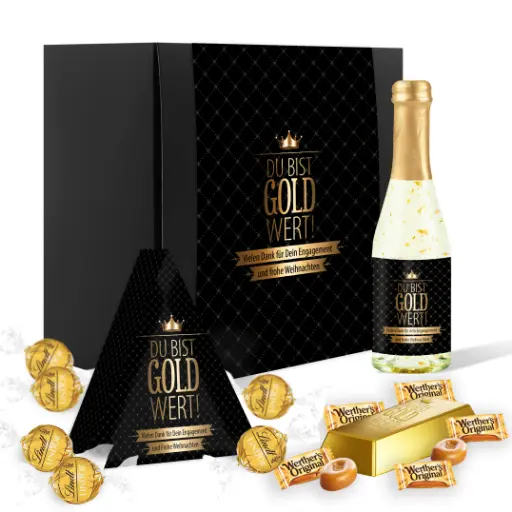 [WP12667] Du bist Gold wert - Geschenkset