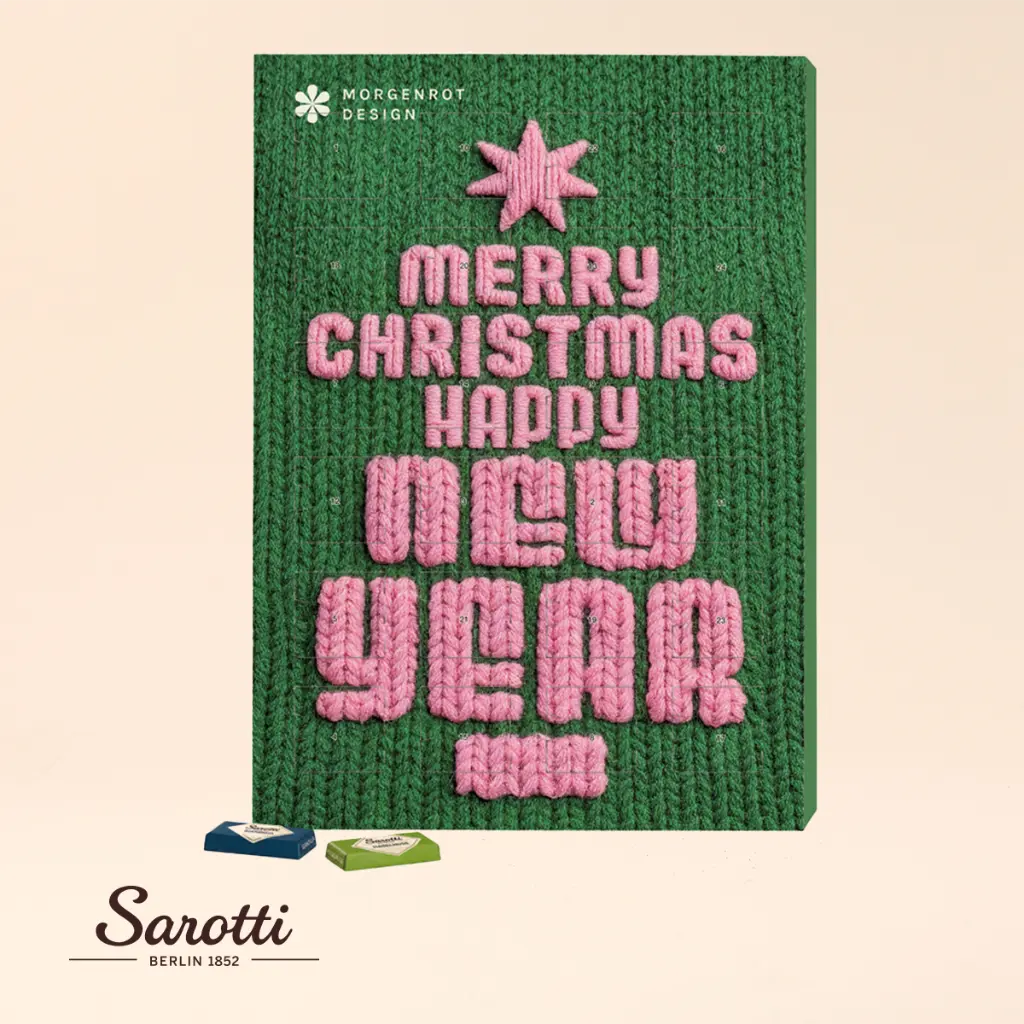 Marken Wand Adventskalender Sarotti