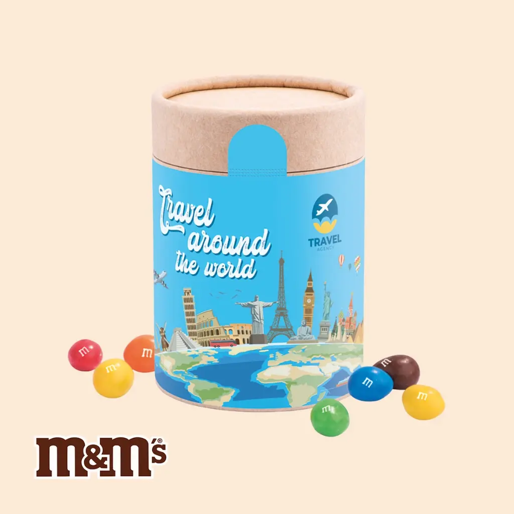 Papierdose Eco Maxi mit M&M´s Peanuts