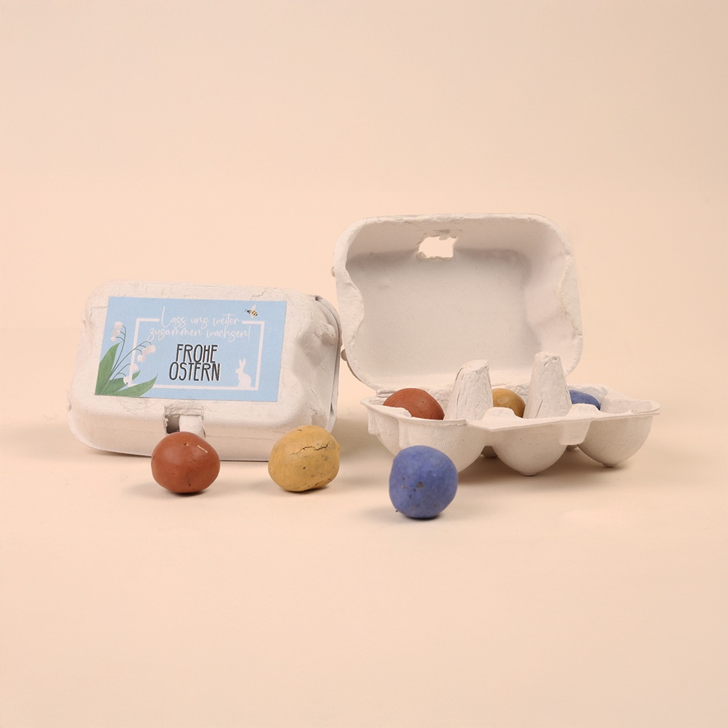 Zusammen wachsen - Saatbomben Sixpack - Ostern
