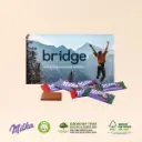 Milka Schokotäfelchen in Präsentbox