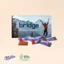 Milka Schokotäfelchen in Präsentbox
