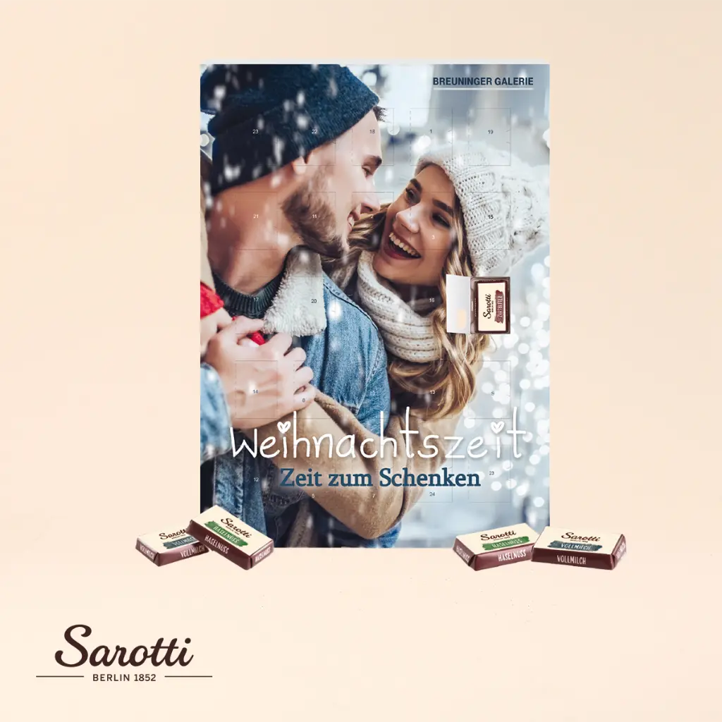 Wand-Adventskalender Sarotti