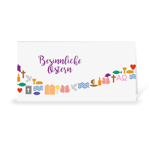 [WP11390] Karte: Auferstehung (Wir gestalten gratis für Dich)