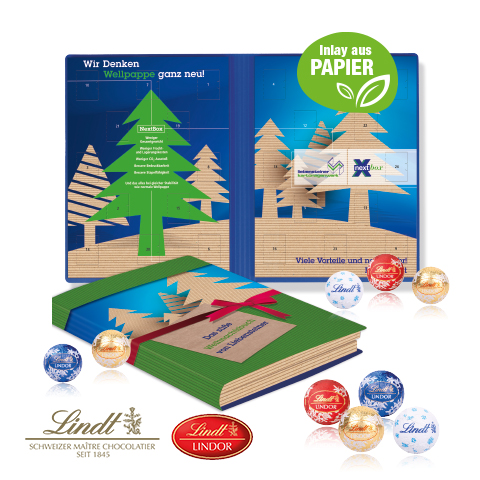 Weihnachtsbuch exklusiv Lindt Kugeln