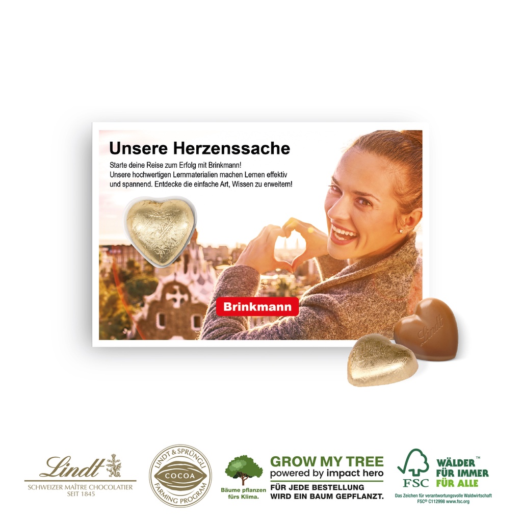 Schokokarte Business